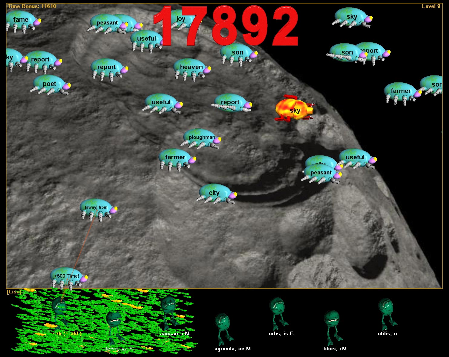 learn spanish language vocabulary game harder setting