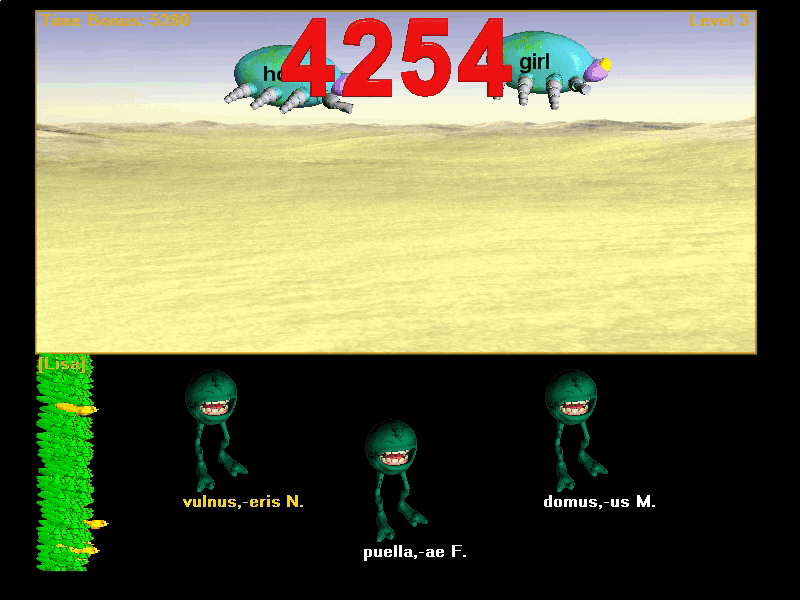 learn spanish language game easy to hard